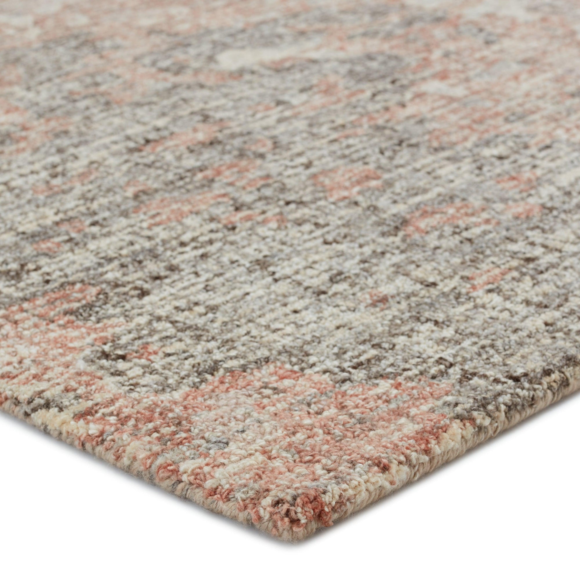 Rugs by Roo | Jaipur Living Absolon Handmade Abstract Rust Taupe Area Rug-RUG152510