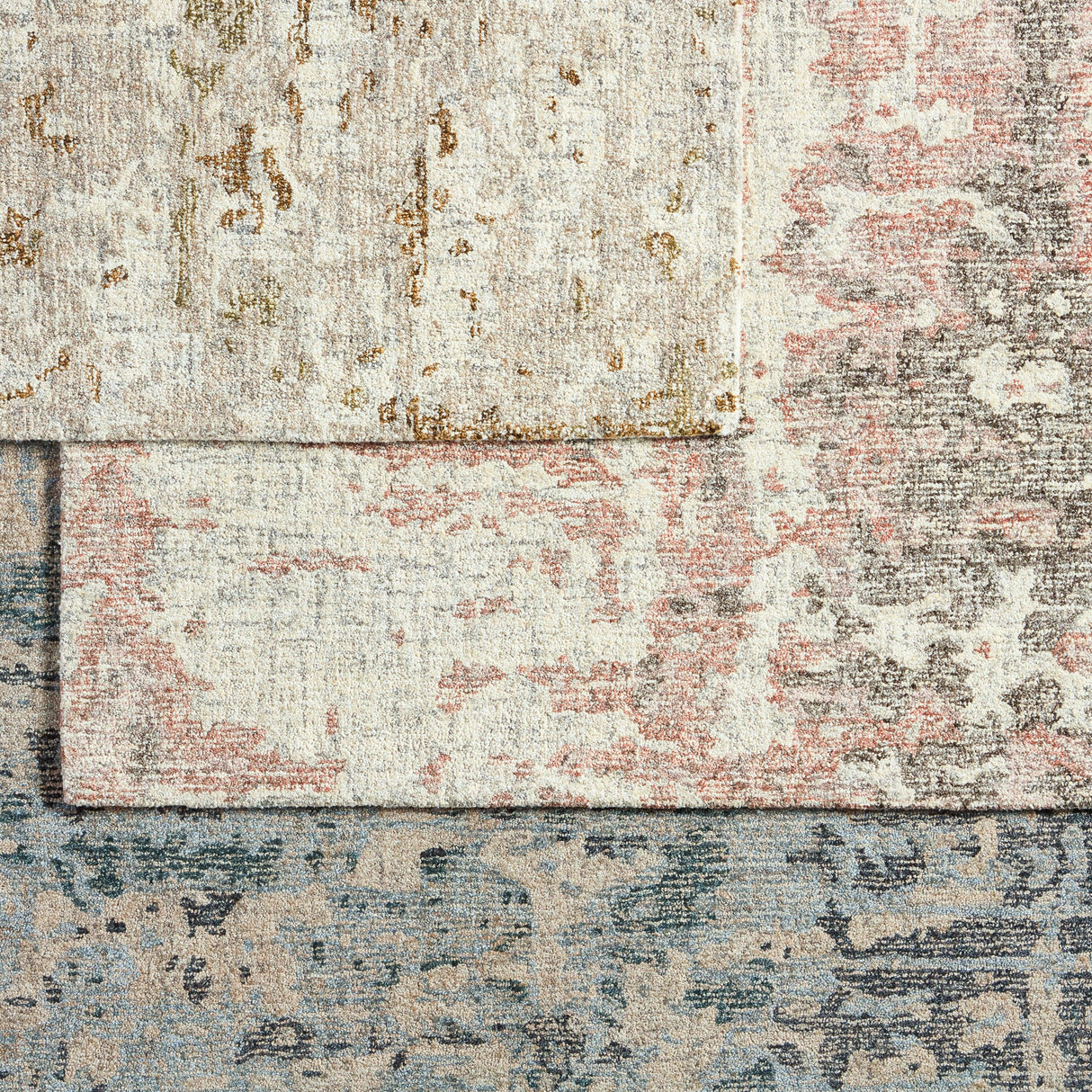 Rugs by Roo | Jaipur Living Absolon Handmade Abstract Rust Taupe Area Rug-RUG152510