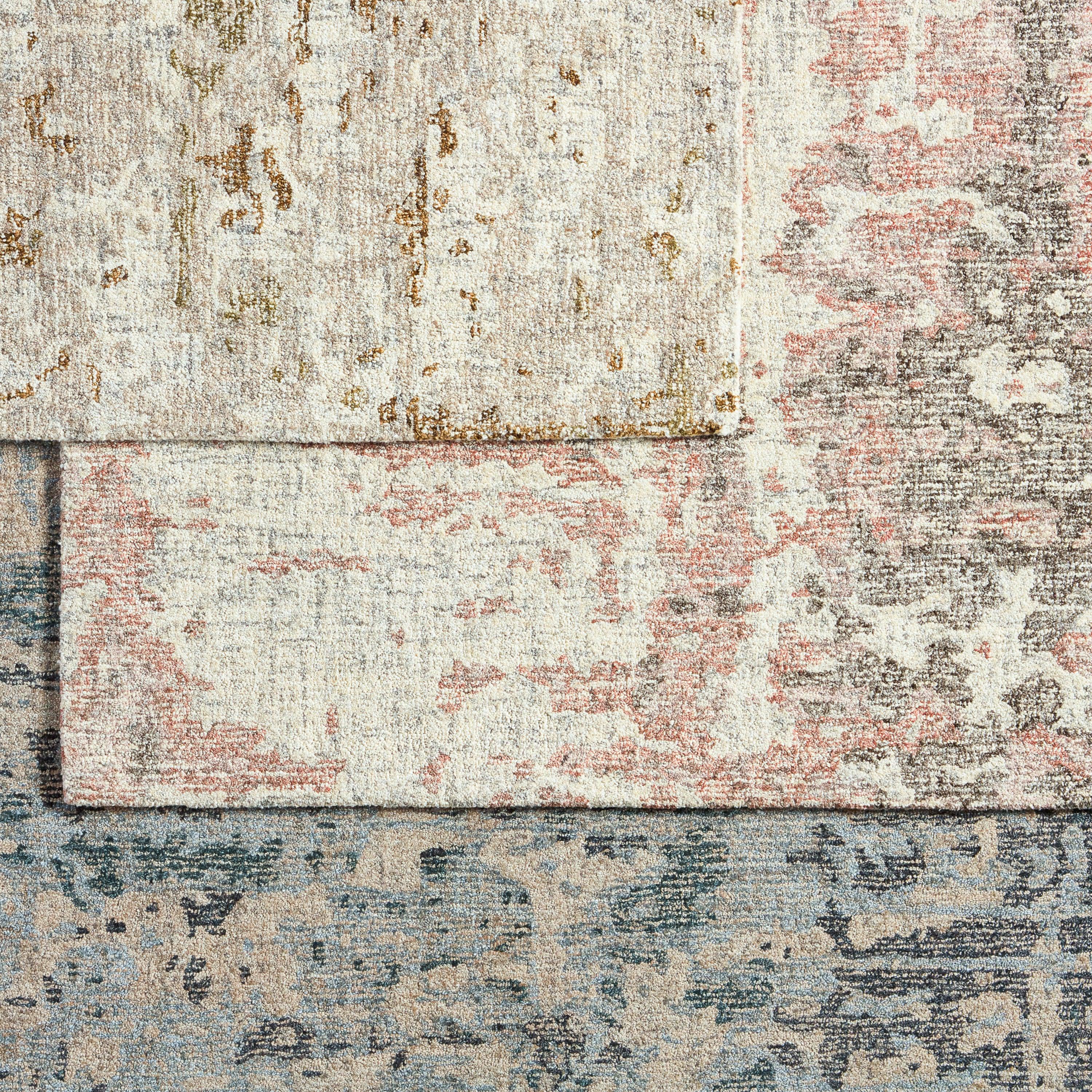 Rugs by Roo | Jaipur Living Absolon Handmade Abstract Rust Taupe Area Rug-RUG152510