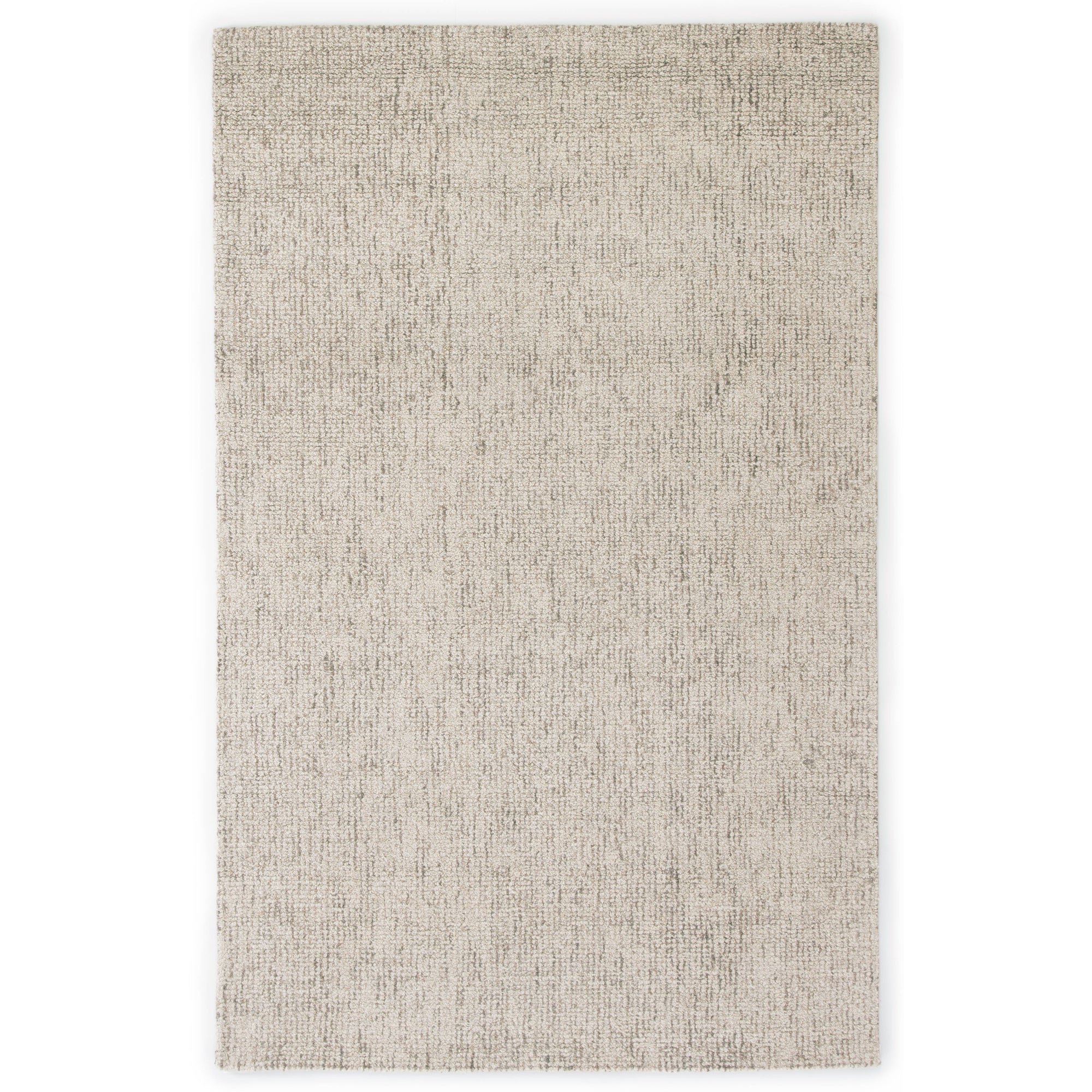 Rugs by Roo | Jaipur Living Oland Handmade Solid White Brown Area Rug-RUG113083
