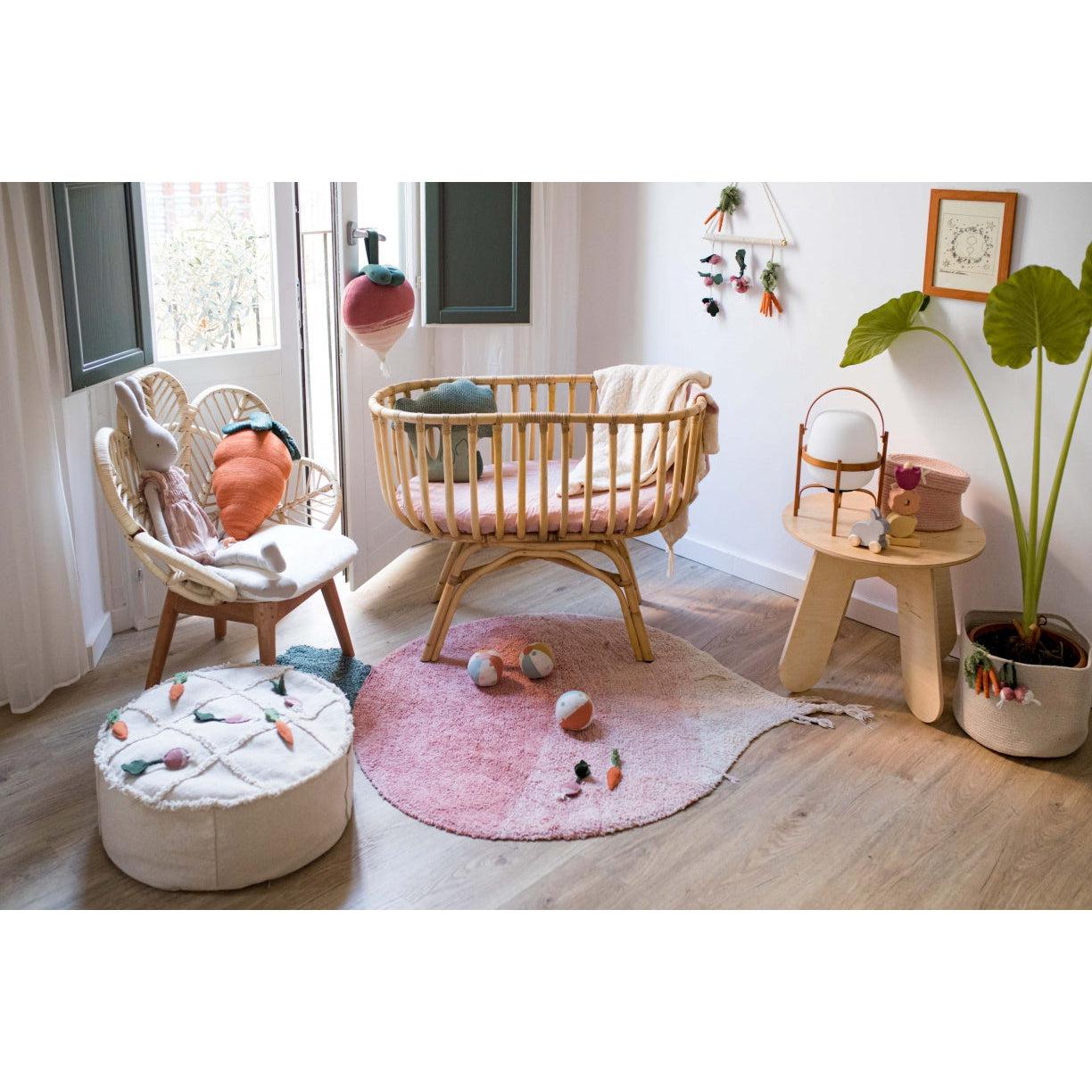 Rugs by Roo | Lorena Canals Oli & Carol Veggies Basket-BSK-VEGGIES