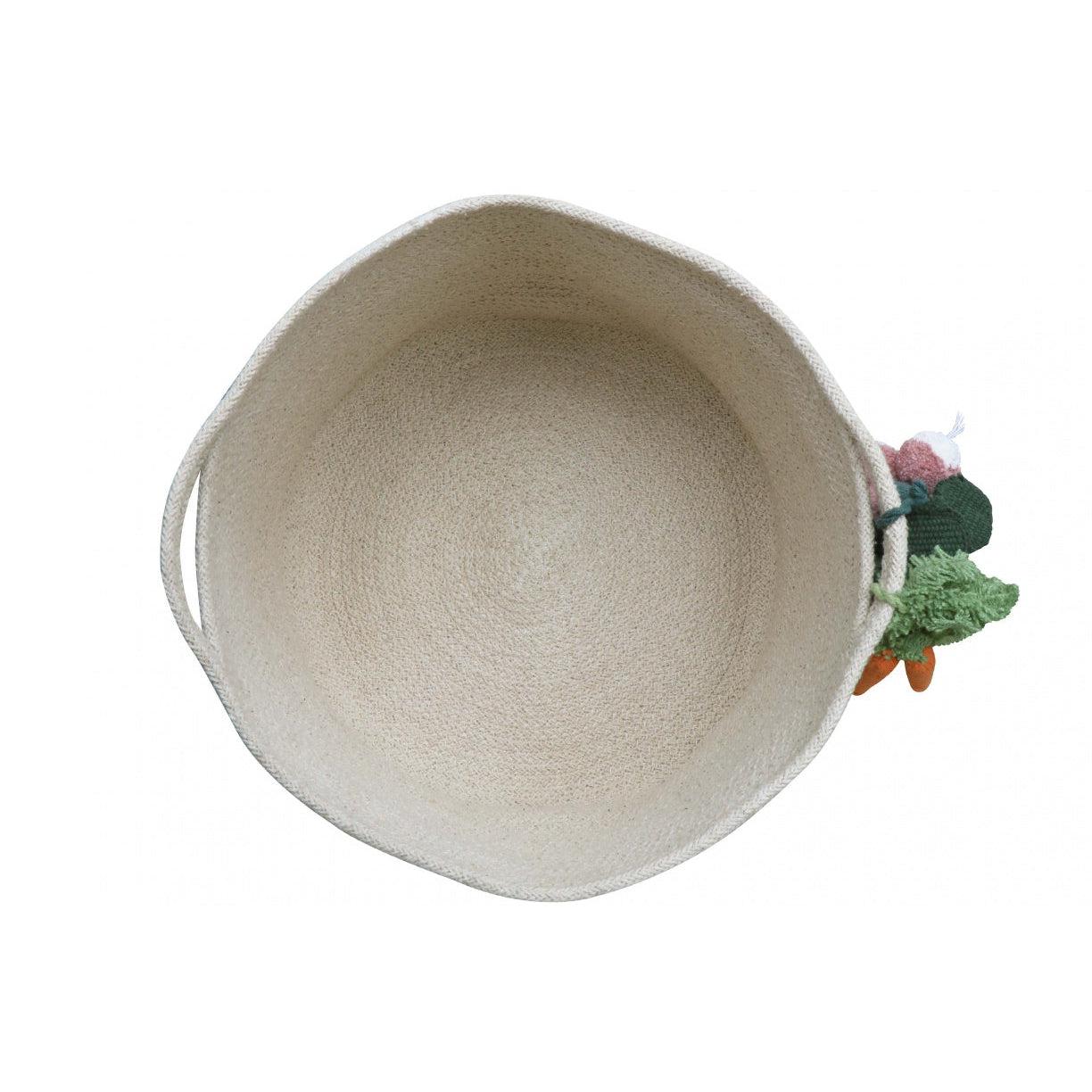 Rugs by Roo | Lorena Canals Oli & Carol Veggies Basket-BSK-VEGGIES