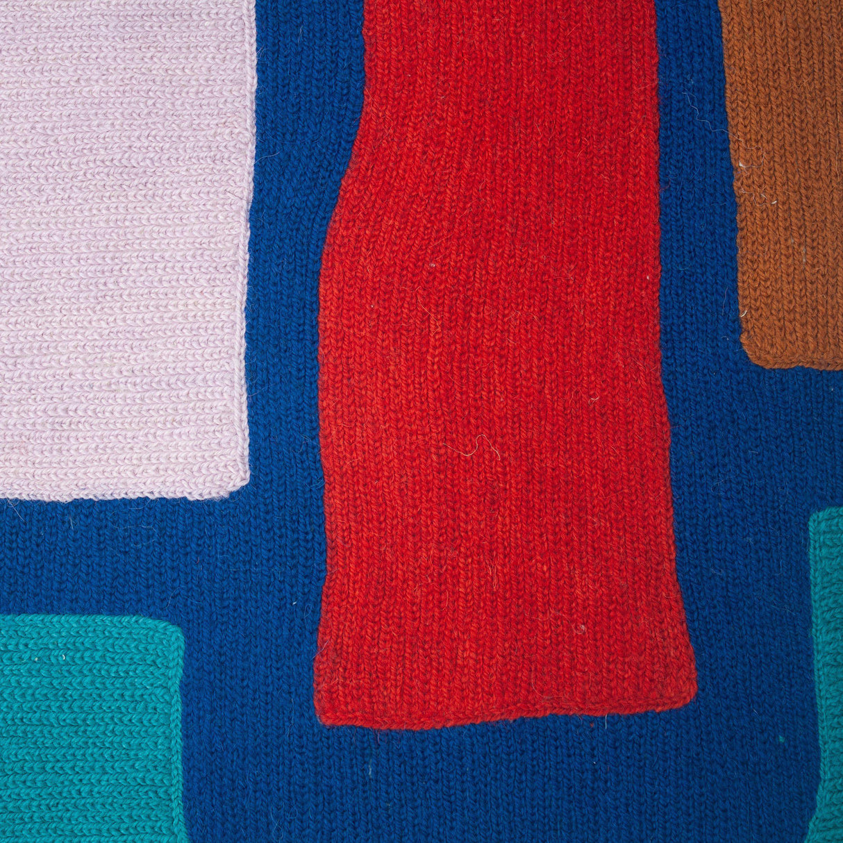 Rugs by Roo | Leah Singh Blah Blah Square Pillow-H17BLA01