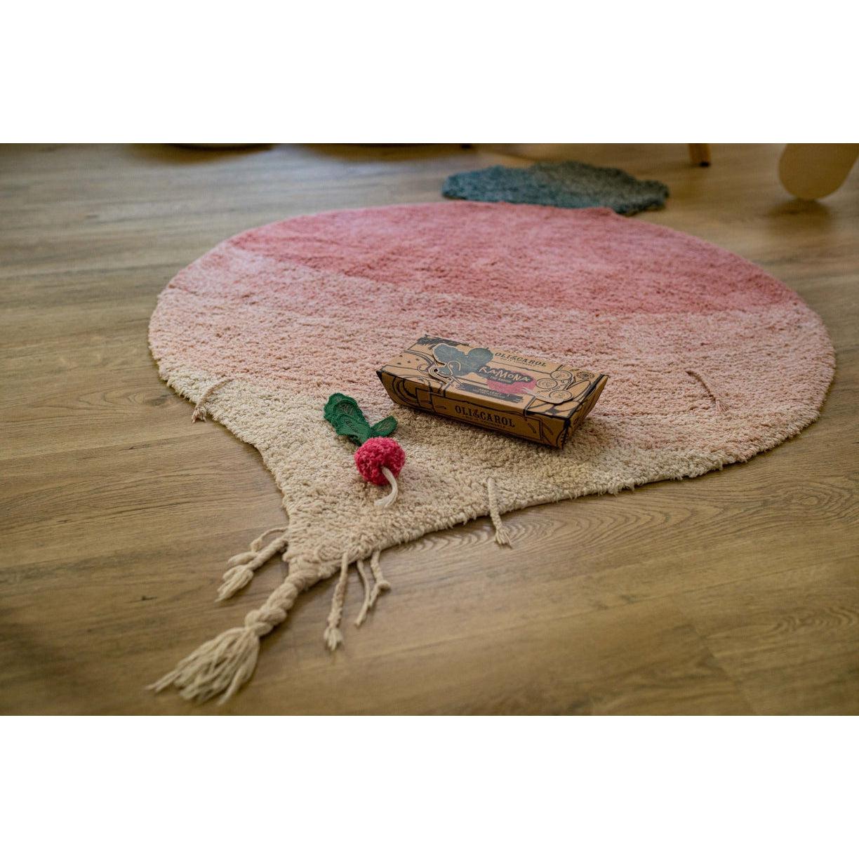 Rugs by Roo | Lorena Canals Oli & Carol Ramona The Radish Washable Area Rug-C-RAMONA