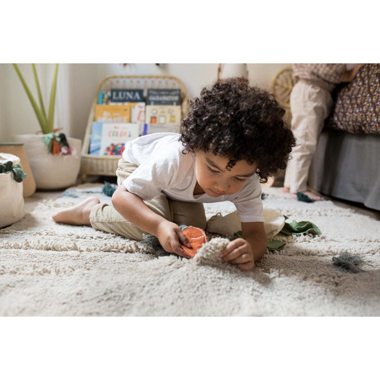 Rugs by Roo | Lorena Canals Oli & Carol Veggie Garden Washable Area Rug-C-VEGAR