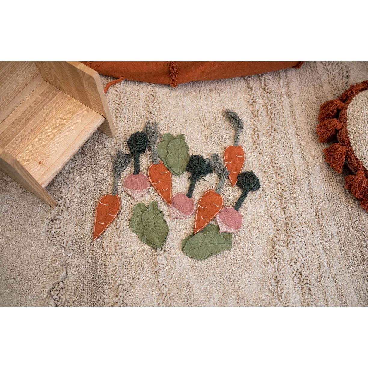 Rugs by Roo | Lorena Canals Oli & Carol Veggie Garden Washable Area Rug-C-VEGAR