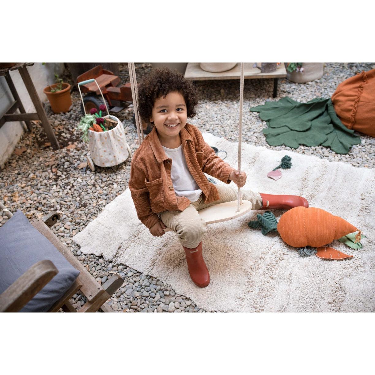 Rugs by Roo | Lorena Canals Oli & Carol Veggie Garden Washable Area Rug-C-VEGAR