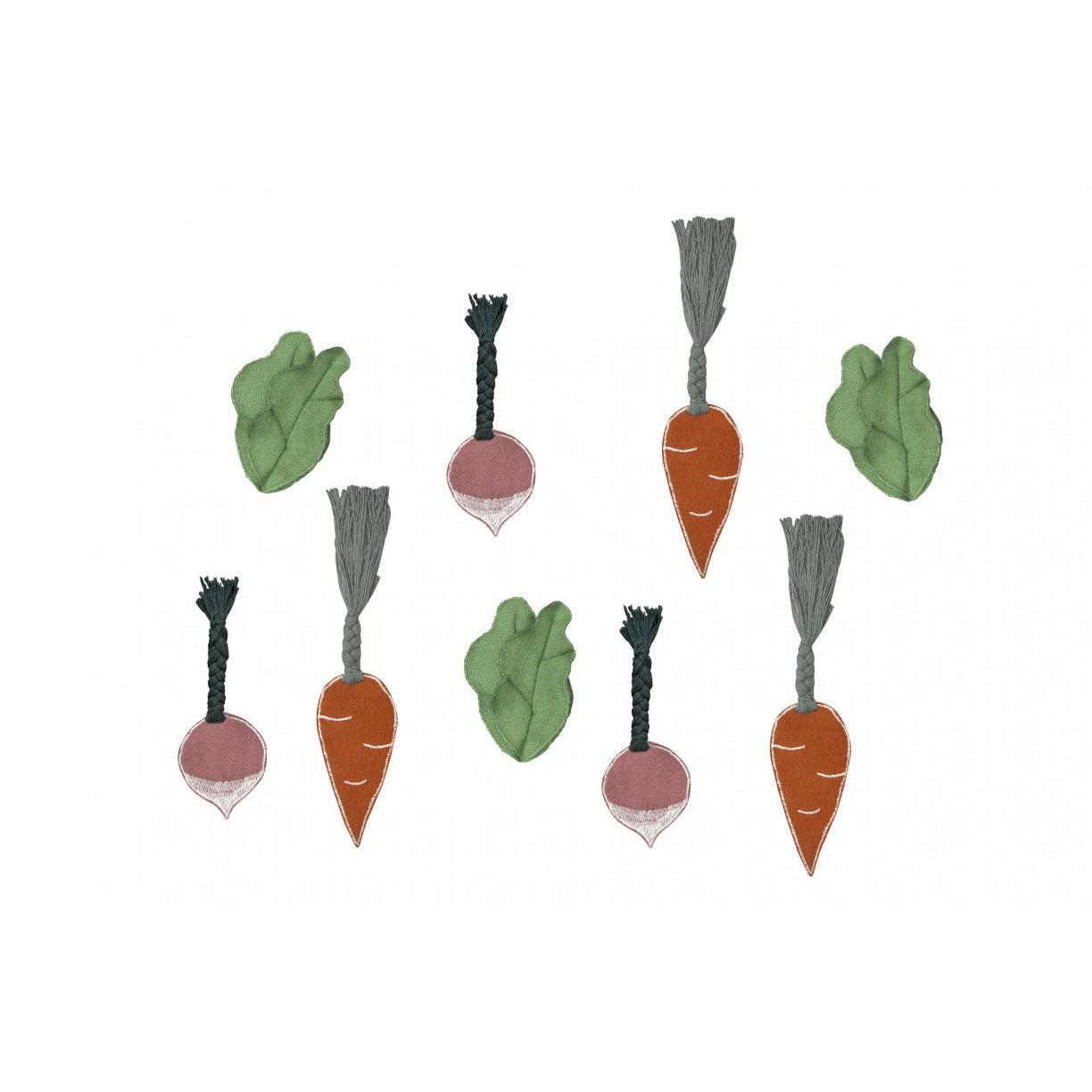 Rugs by Roo | Lorena Canals Oli & Carol Veggie Garden Washable Area Rug-C-VEGAR