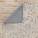 Rugs by Roo | Jaipur Living Sasha Handmade Medallion Taupe Gray Area Rug-RUG138696