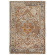 Rugs by Roo | Jaipur Living Raisa Handmade Medallion Taupe Gold Area Rug-RUG151577