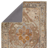 Rugs by Roo | Jaipur Living Raisa Handmade Medallion Taupe Gold Area Rug-RUG151577
