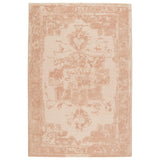 Rugs by Roo | Jaipur Living Alvea Handmade Medallion Blush Beige Area Rug-RUG153338