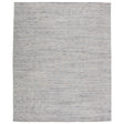 Rugs by Roo | Jaipur Living Thaddea Handmade Striped Light Gray Blue Area Rug-RUG149986