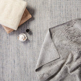 Rugs by Roo | Jaipur Living Thaddea Handmade Striped Light Gray Blue Area Rug-RUG149986