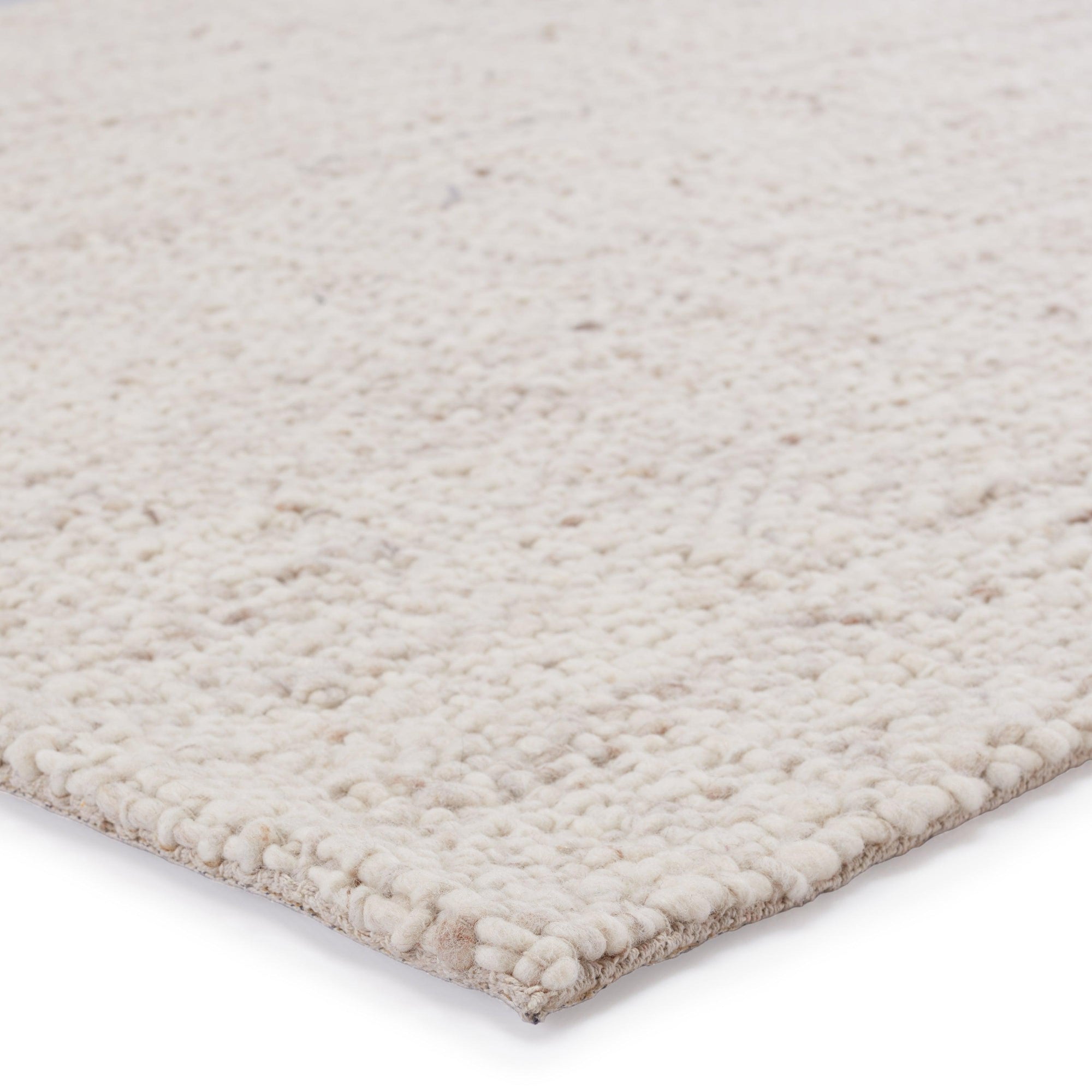 Rugs by Roo | Jaipur Living Season Handmade Solid Cream Tan Area Rug-RUG149473