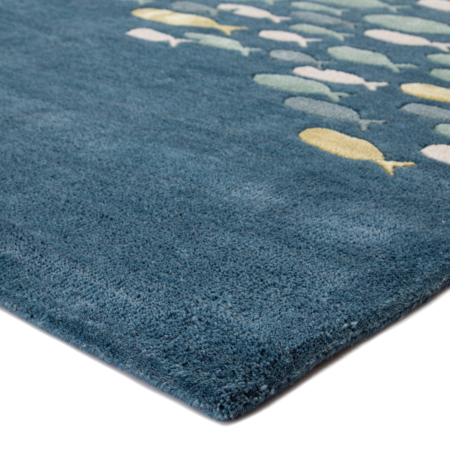 Rugs by Roo | Jaipur Living Schooled Handmade Animal Blue Gray Area Rug-RUG122446