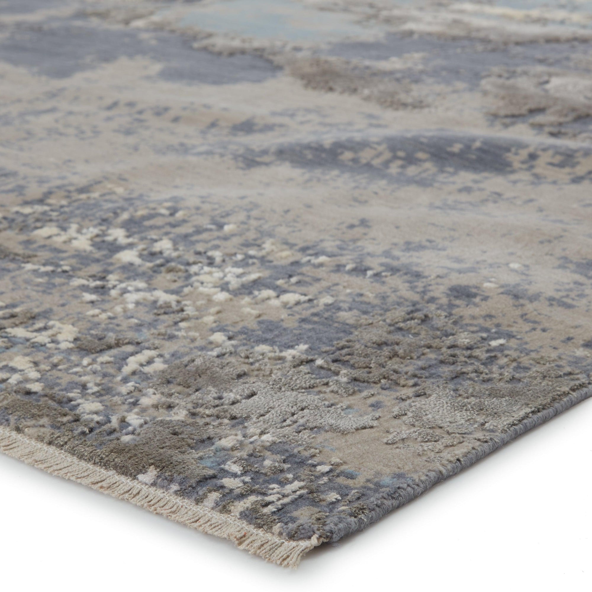 Rugs by Roo | Jaipur Living Adriatic Abstract Gray Light Blue Area Rug-RUG146544