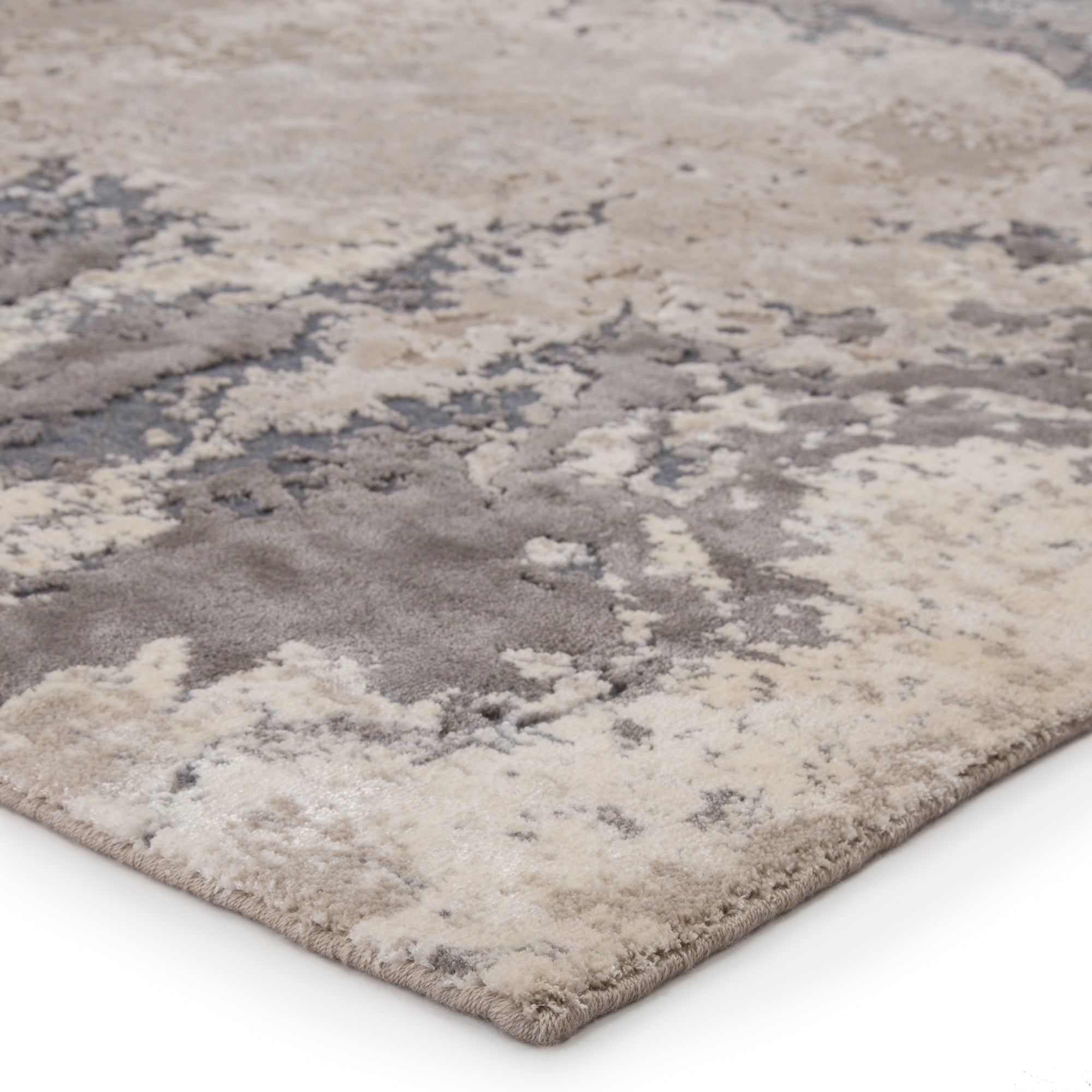 Rugs by Roo | Jaipur Living Aegean Abstract Gray Beige Area Rug-RUG146619