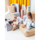 Pink Mousse Roll Cushion