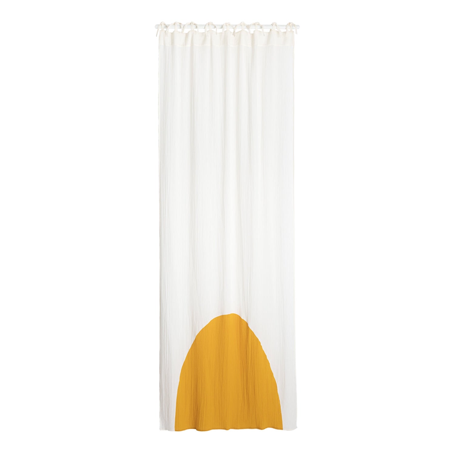 Wigiwama Yellow Curry Sunrise Curtain at Rugs by Roo