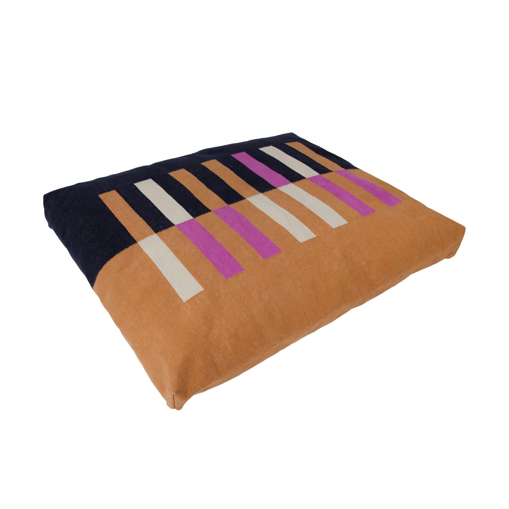Rugs by Roo | Leah Singh Stripe Dog Bed-H18DOG02
