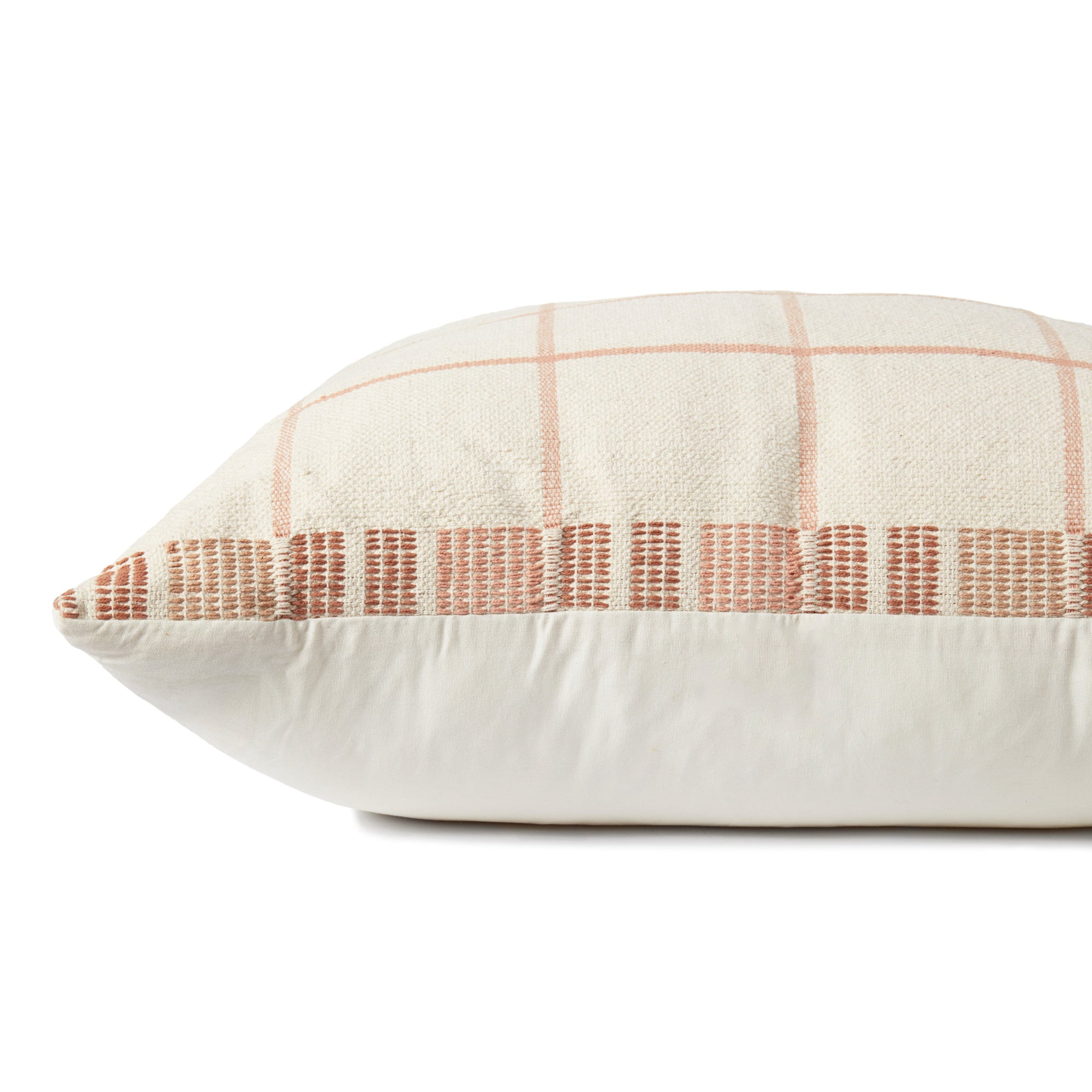Rugs by Roo |  Loloi Natural Multi Cotton Floor Pillow Default