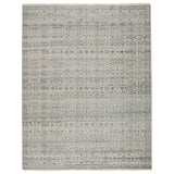 Rugs by Roo | Jaipur Living Arinna Hand-Knotted Tribal Gray Light Blue Area Rug-RUG145659