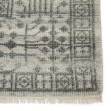 Rugs by Roo | Jaipur Living Arinna Hand-Knotted Tribal Gray Light Blue Area Rug-RUG145659