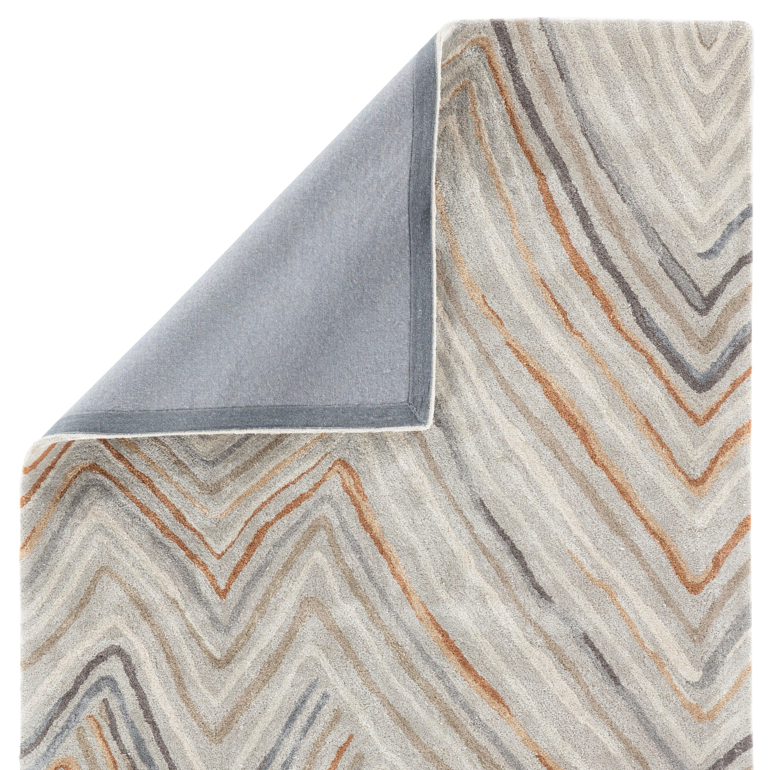 Chaudhary Living Gray Reversible Felt Pad for a 3' x 5' Rectangular Area  Throw Rug