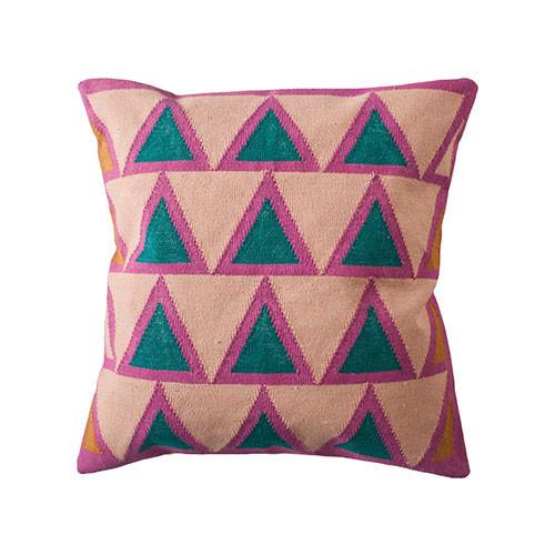 Rugs by Roo | Leah Singh Maya Light Pink Pillow-H12MAY01