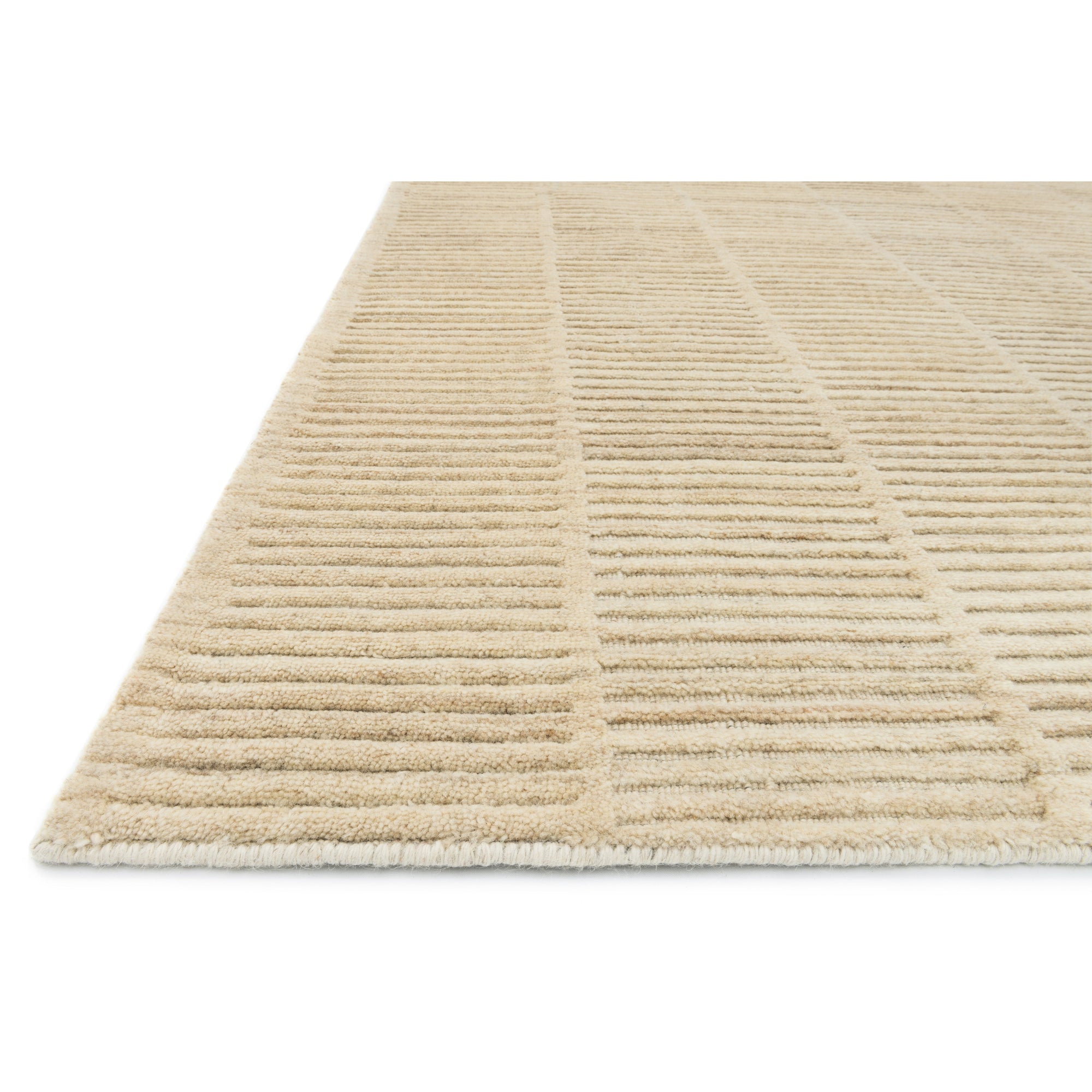 Rugs by Roo Loloi Hadley Natural Area Rug in size 18" x 18" Sample