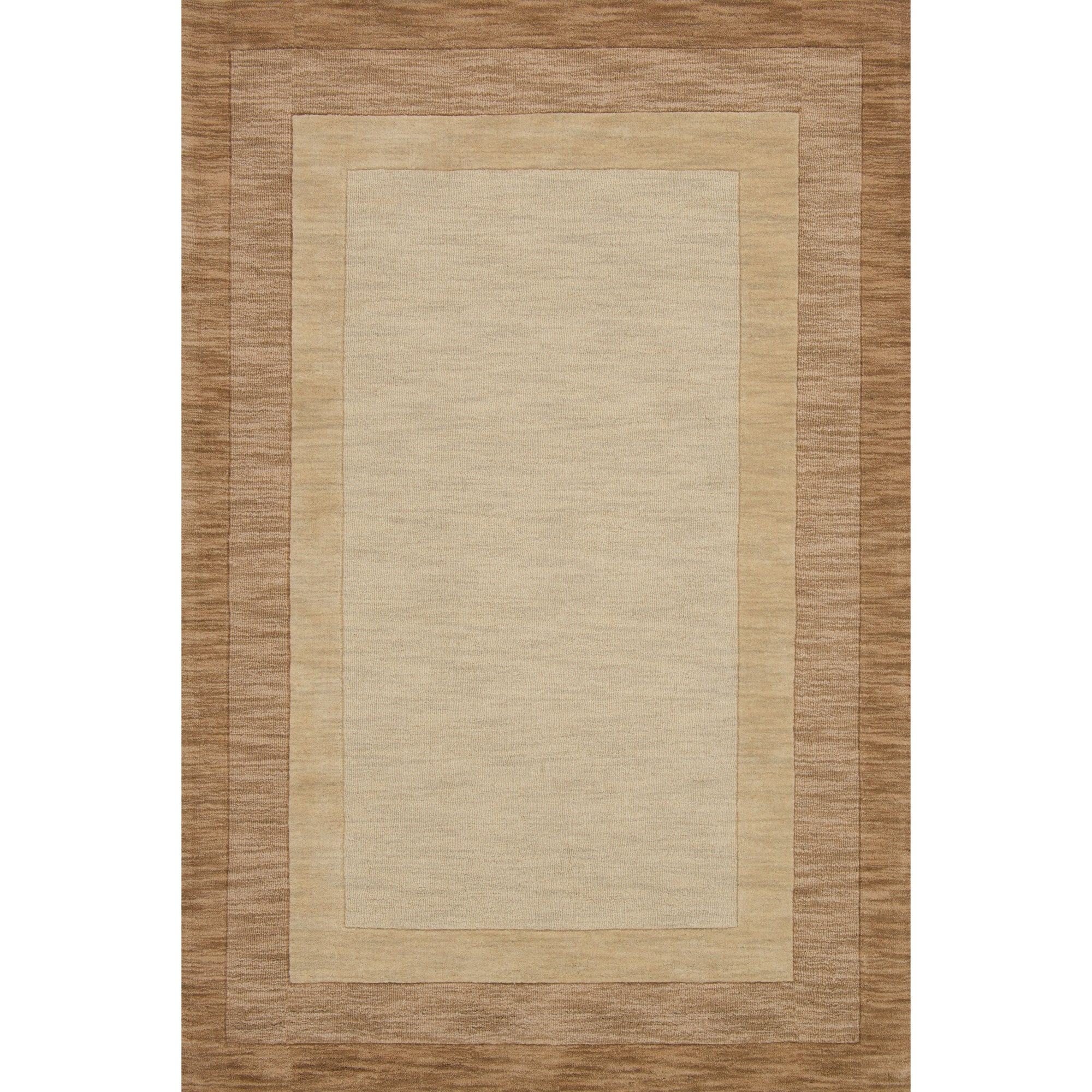 Rugs by Roo Loloi Hamilton Beige Area Rug in size 18" x 18" Sample