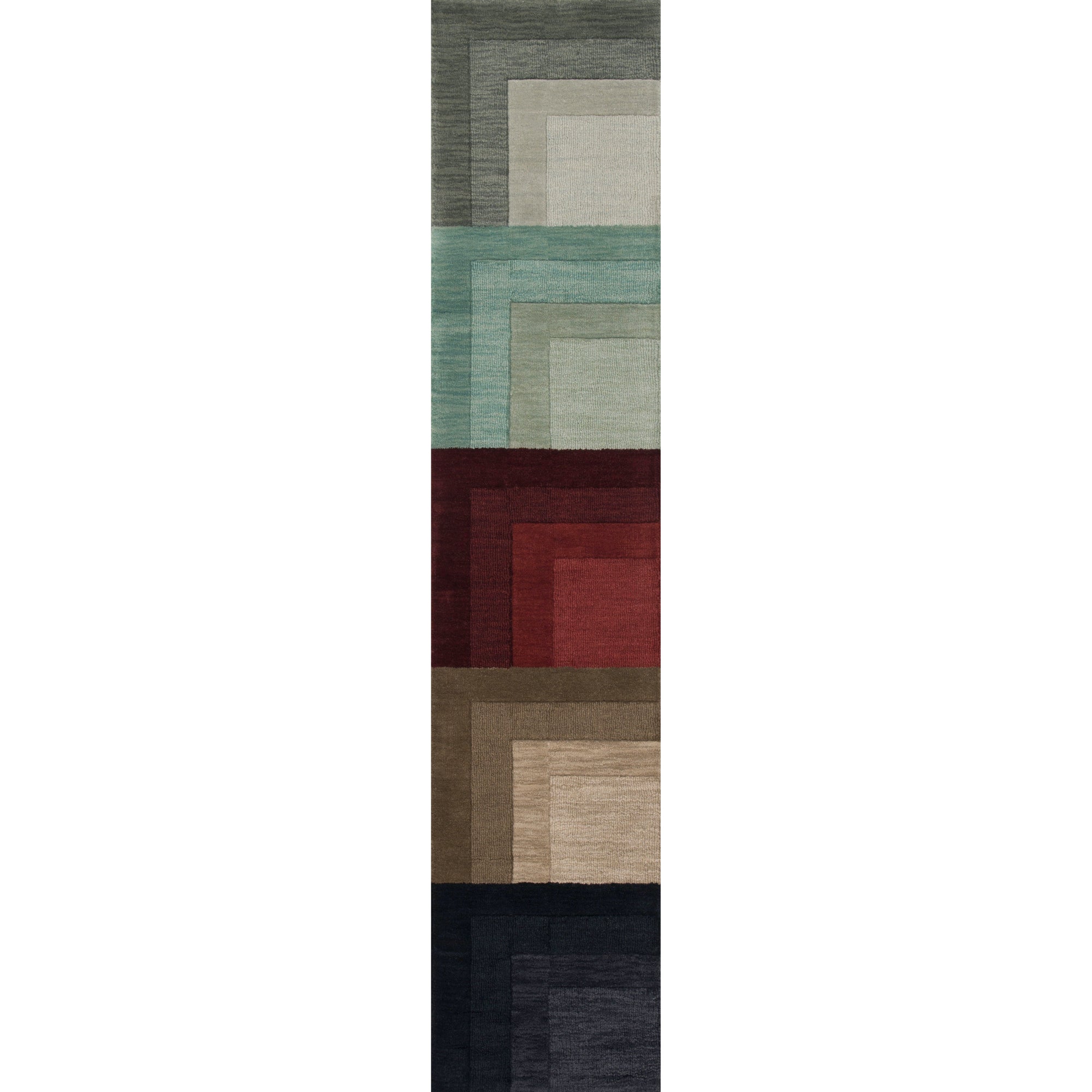 Rugs by Roo Loloi Hamilton Color Blanket 3 Area Rug in size 1' x 5'