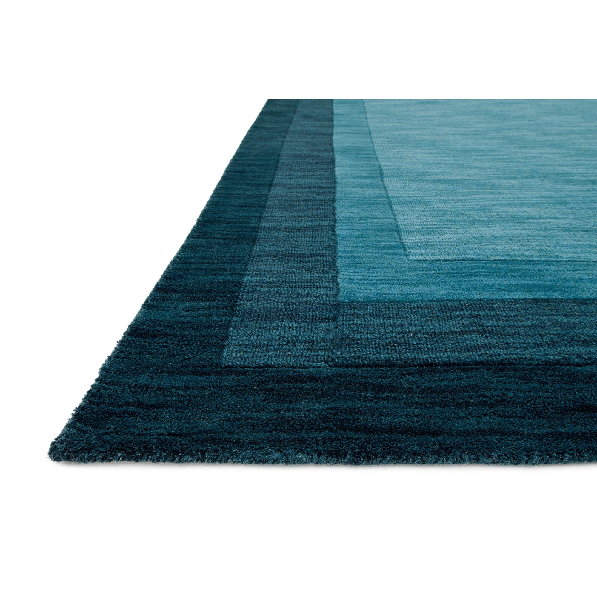 Rugs by Roo Loloi Hamilton Teal Area Rug in size 18" x 18" Sample