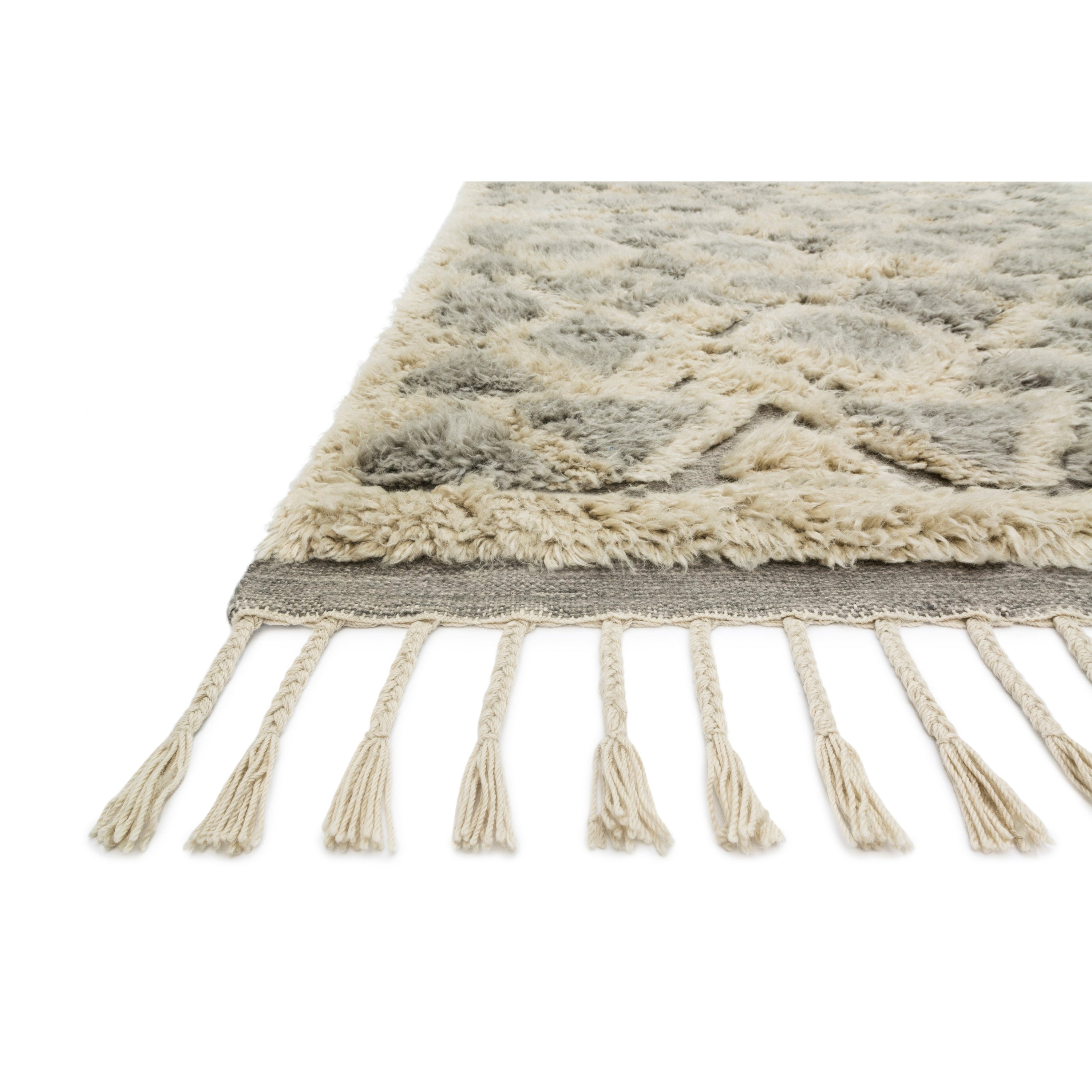 Rugs by Roo Loloi Hygge Smoke Taupe Area Rug in size 7' 9" x 9' 9"