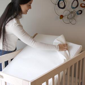 Rugs by Roo | Lullaby Earth Breeze Air Breathable Crib Mattress Pad-BRZ-MN
