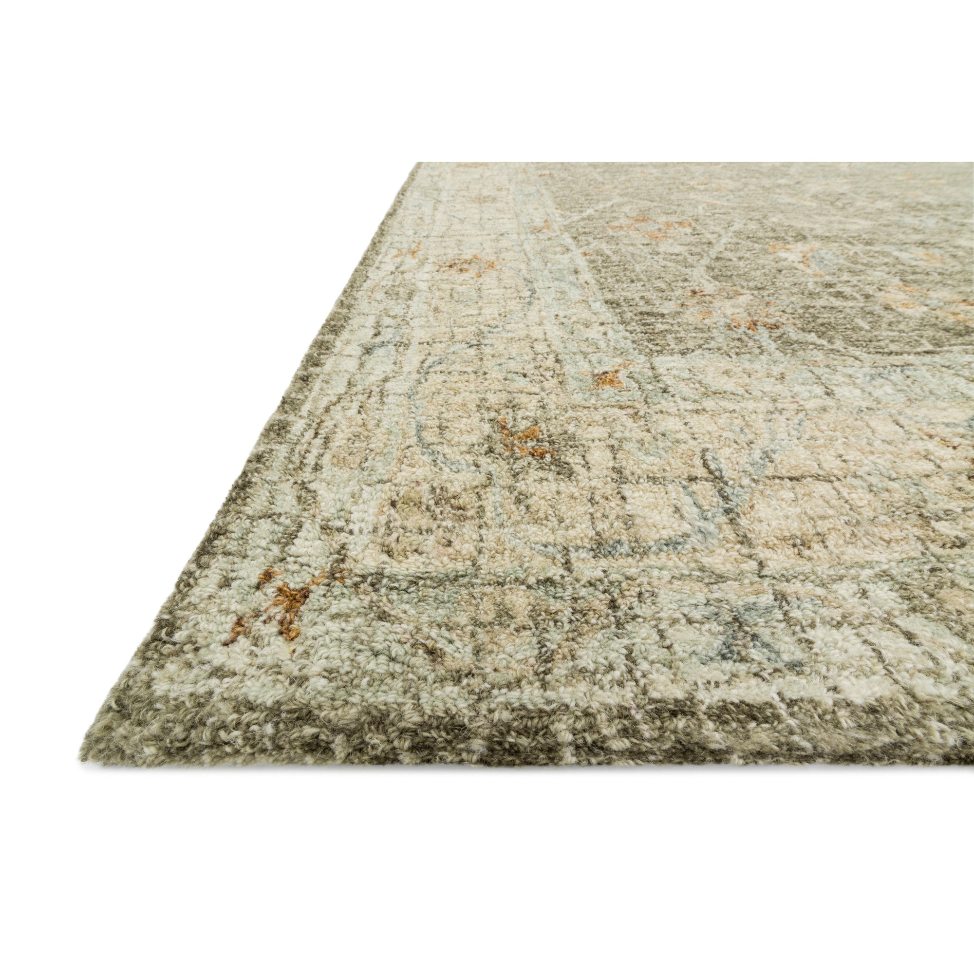 Rugs by Roo Loloi Julian Taupe Sand Area Rug in size 18" x 18" Sample
