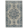 Rugs by Roo | Jaipur Living Modify Hand-Knotted Medallion Blue Light Gray Area Rug-RUG130203