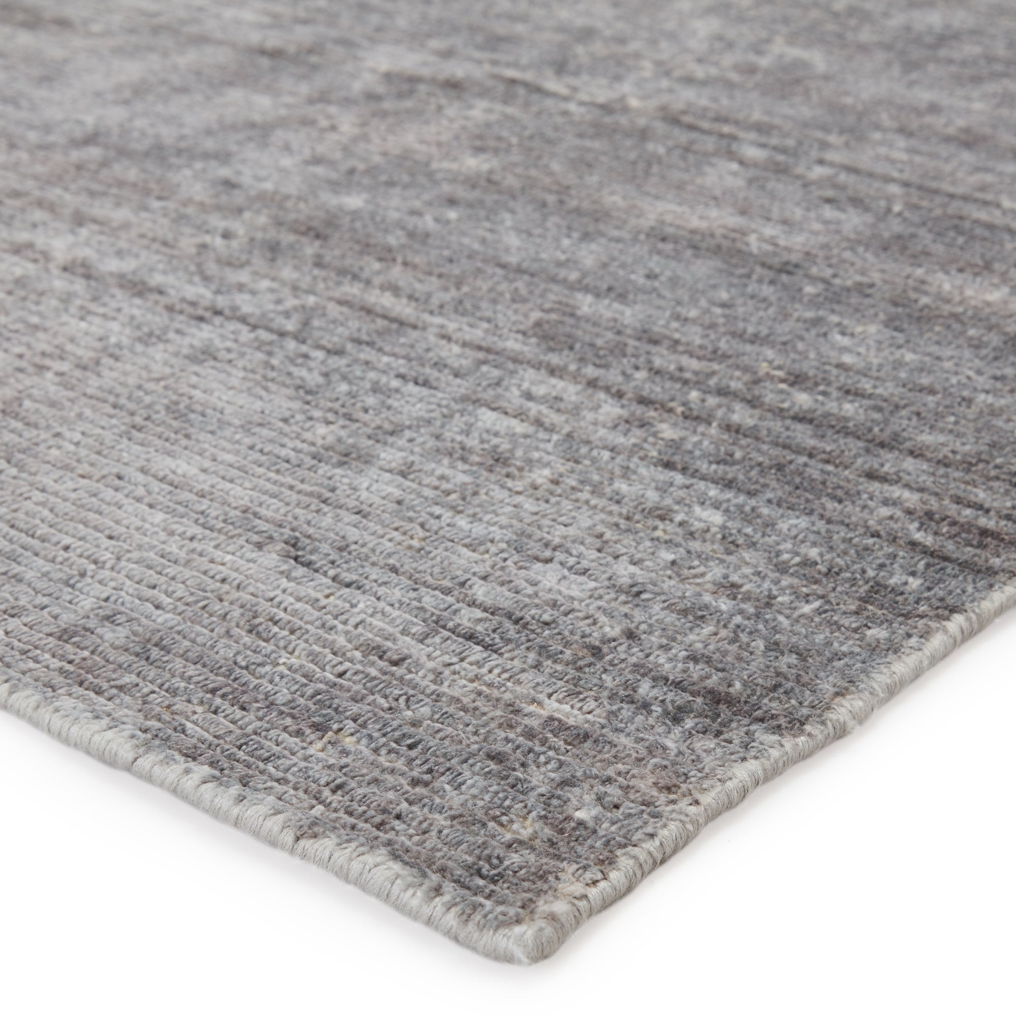 Rugs by Roo | Jaipur Living Ardis Handmade Solid Silver White Area Rug-RUG146968