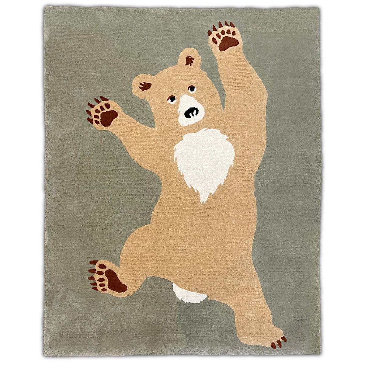 Rugs by Roo | Little Cabari Tapis Bear Natural Area Rug-TA-AXM-130X160-BEA-NAT