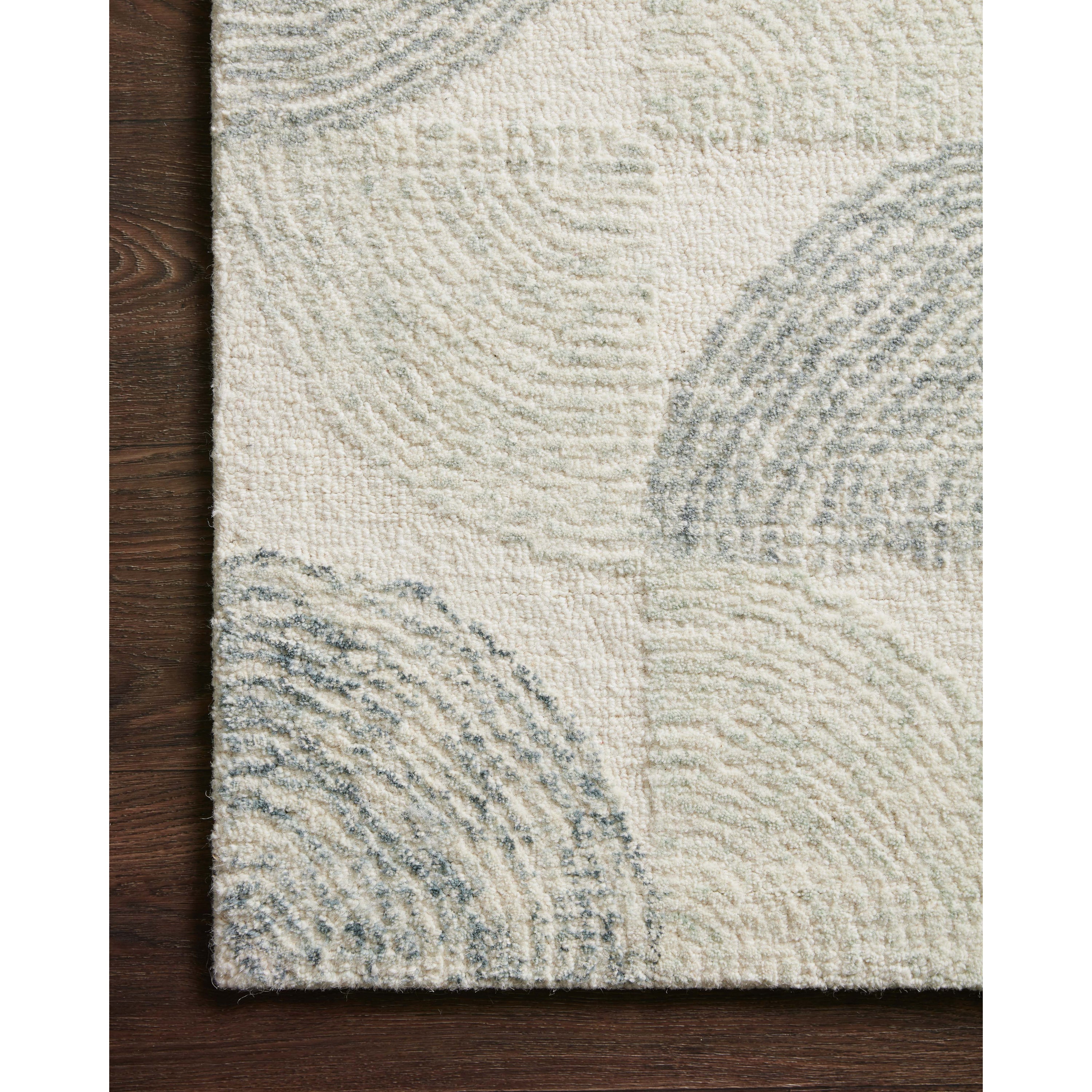 Rugs by Roo Loloi Milo Slate Denim Area Rug in size 2' 6" x 7' 6"