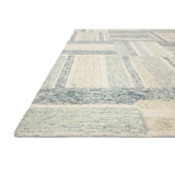 Rugs by Roo Loloi Milo Aqua Denim Area Rug in size 2' 3" x 3' 9"