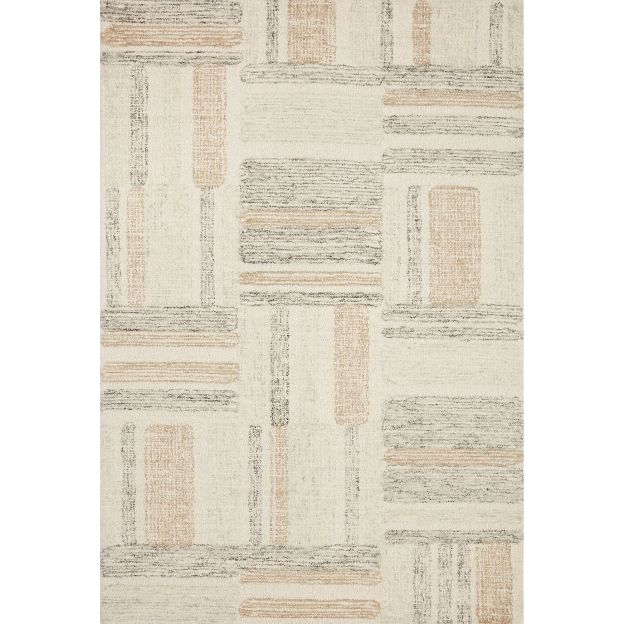Rugs by Roo Loloi Milo Slate Olive Area Rug in size 18" x 18" Sample