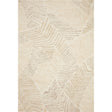 Rugs by Roo Loloi Milo Olive Natural Area Rug in size 18" x 18" Sample