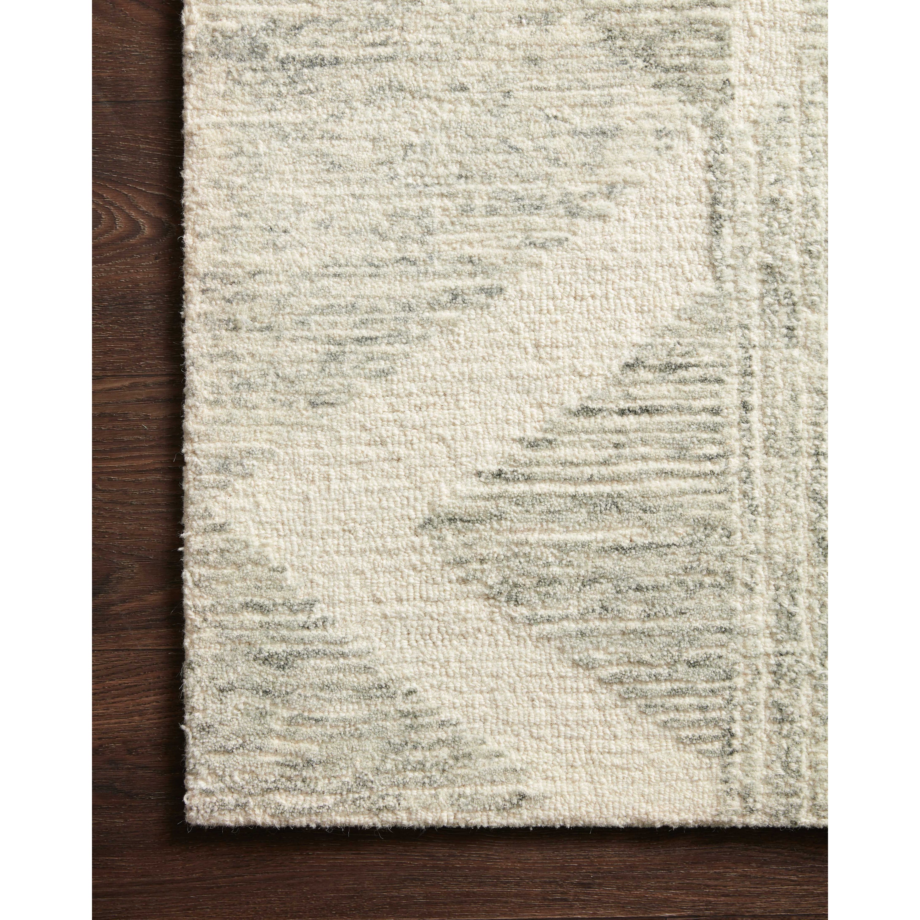 Rugs by Roo Loloi Milo Lt Grey Granite Area Rug in size 5' 0" x 7' 6"
