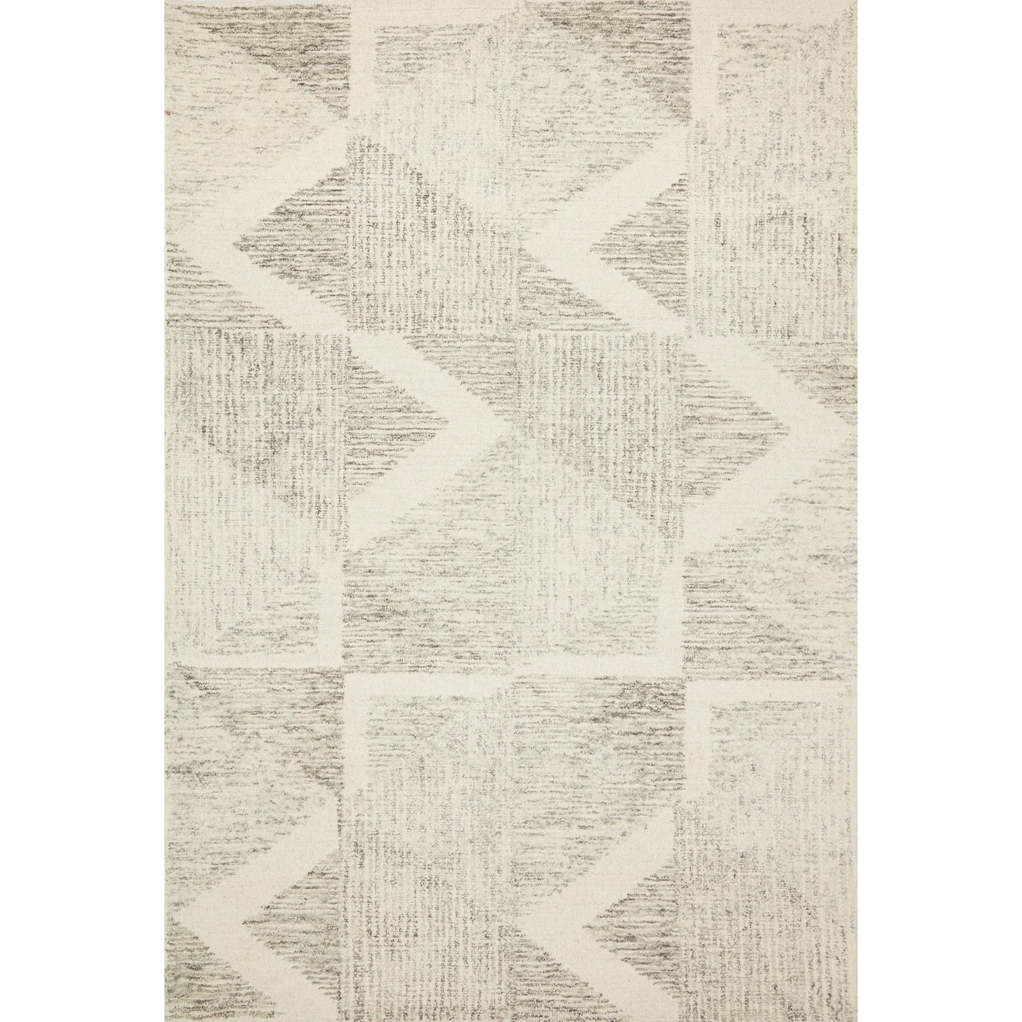 Rugs by Roo Loloi Milo Lt Grey Granite Area Rug in size 18" x 18" Sample
