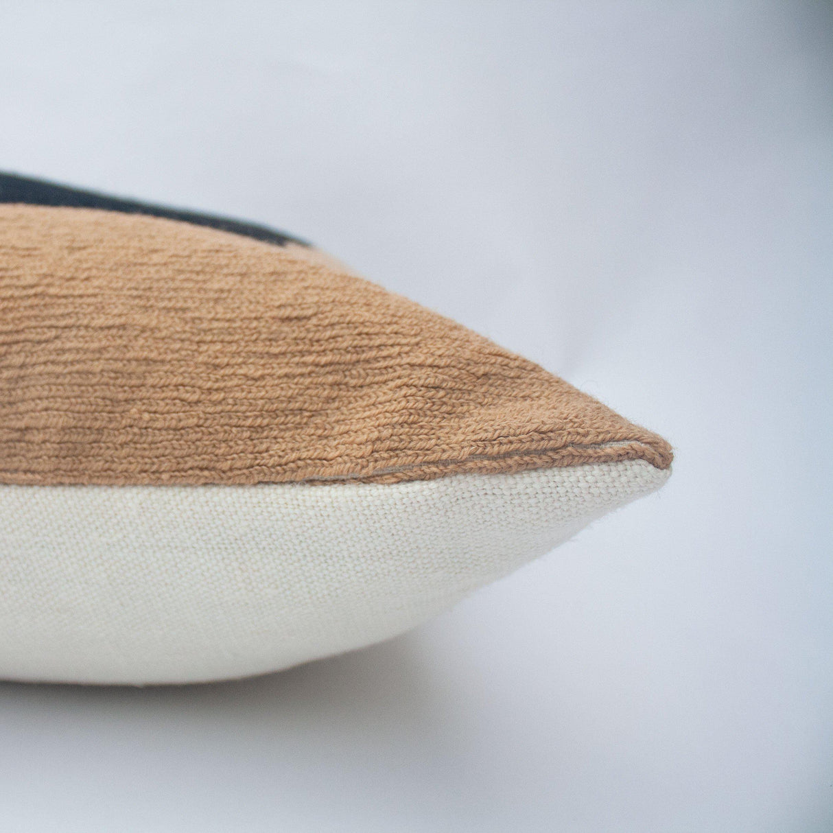 Rugs by Roo | Leah Singh Marianne Square Pillow - Black-H17MAE09