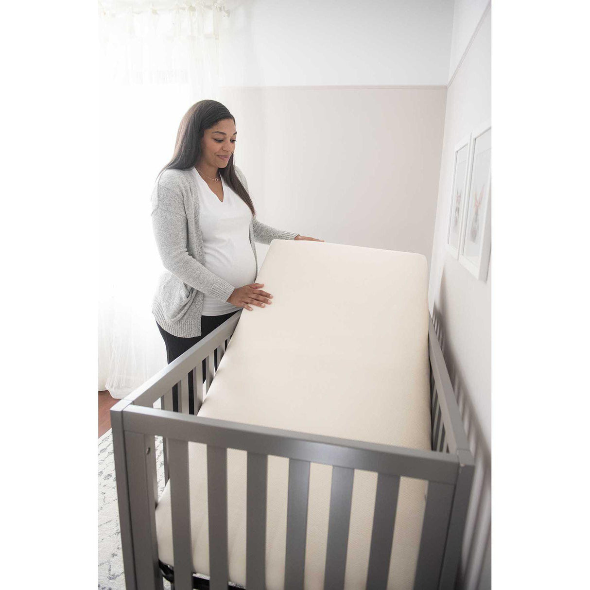Rugs by Roo | Naturepedic Breathable Organic Baby Crib Mattress-MC46C