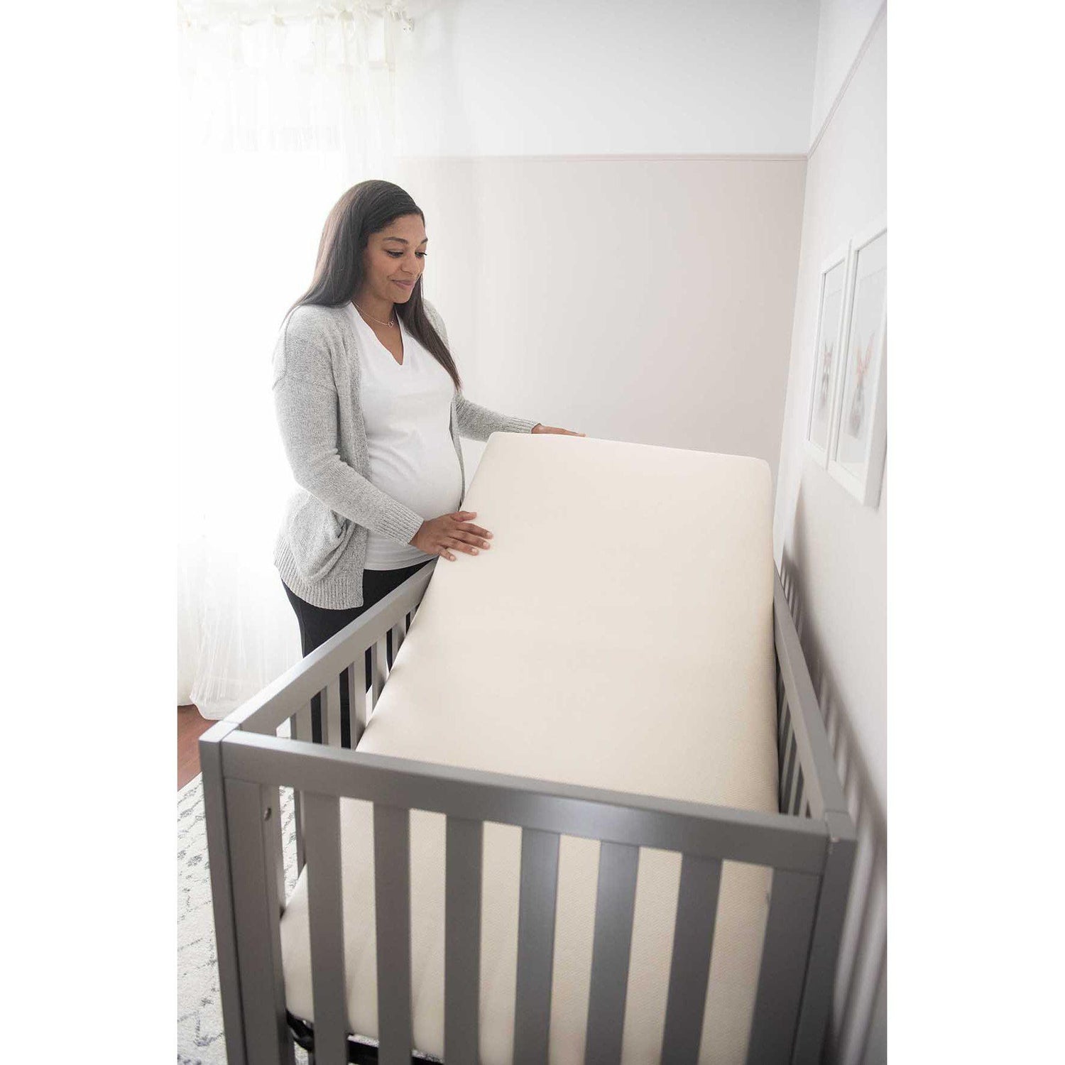 Rugs by Roo | Naturepedic Breathable Organic Baby Crib Mattress-MC46C