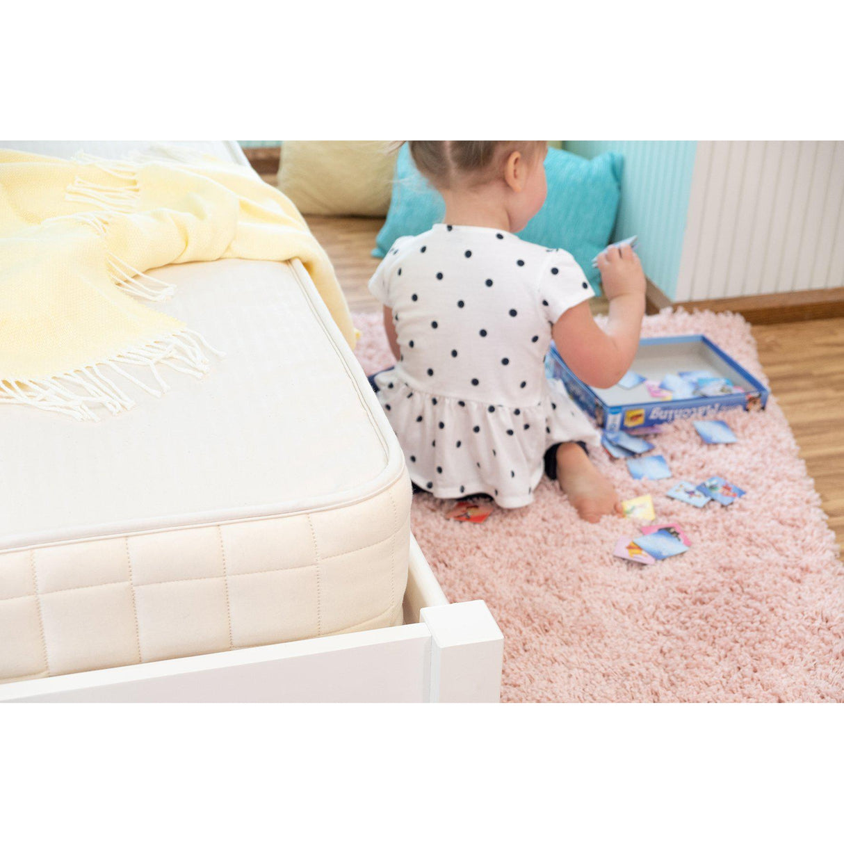 Rugs by Roo | Naturepedic 2-in-1 Organic Kids Mattress-MT48R